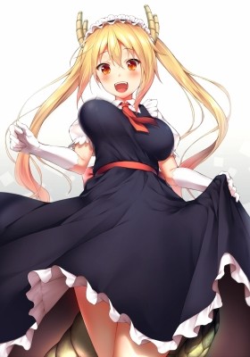 Poster of Miss Kobayashi's Dragon Maid (Dub)