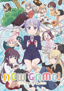 Poster of New Game! (Dub)