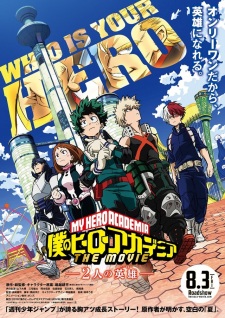 Poster of My Hero Academia the Movie: Two Heroes