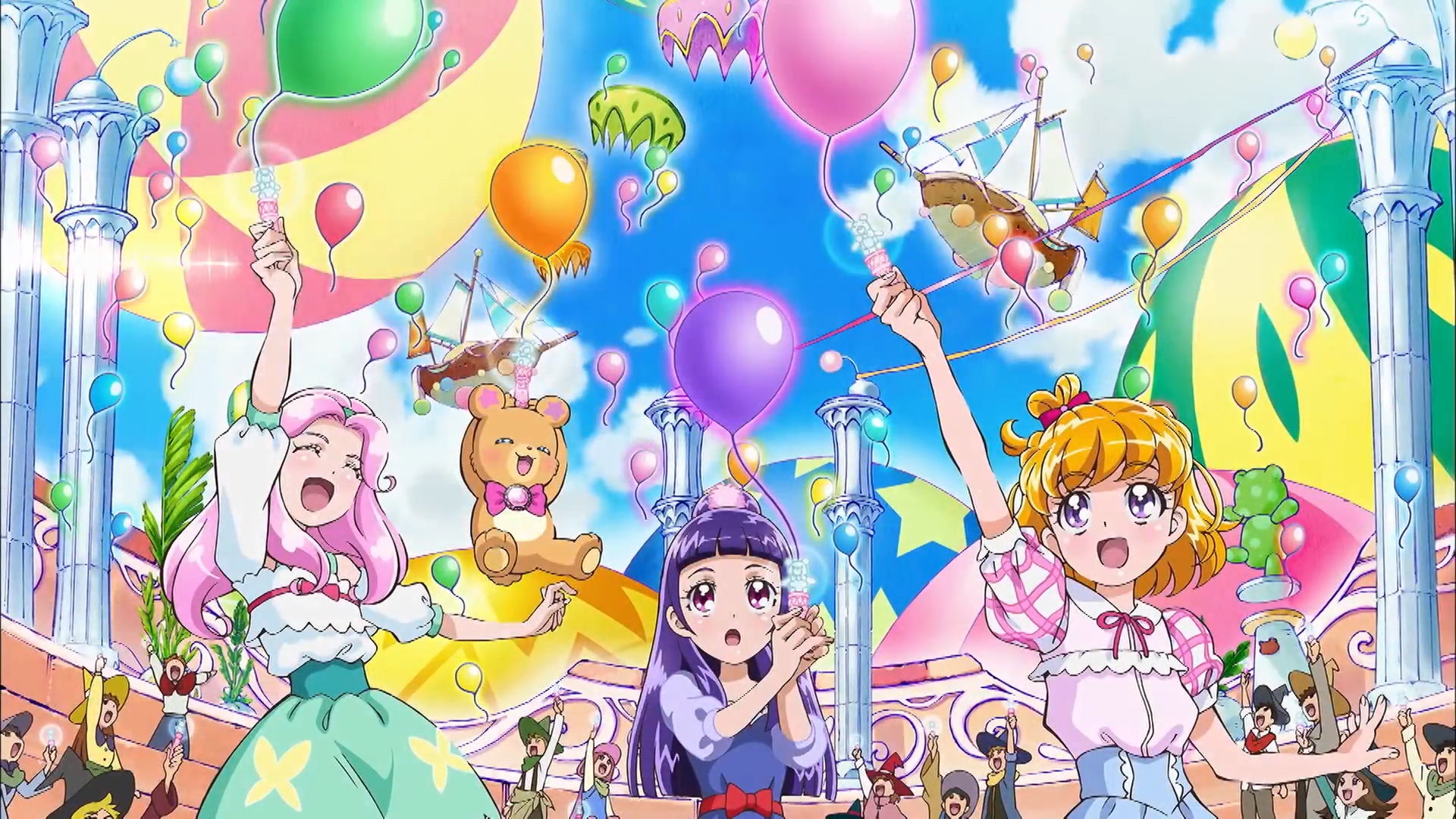 Cover image of Pretty Cure Miracle Universe
