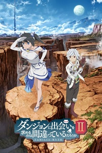 Poster of Is It Wrong to Try to Pick Up Girls in a Dungeon? II (Dub)