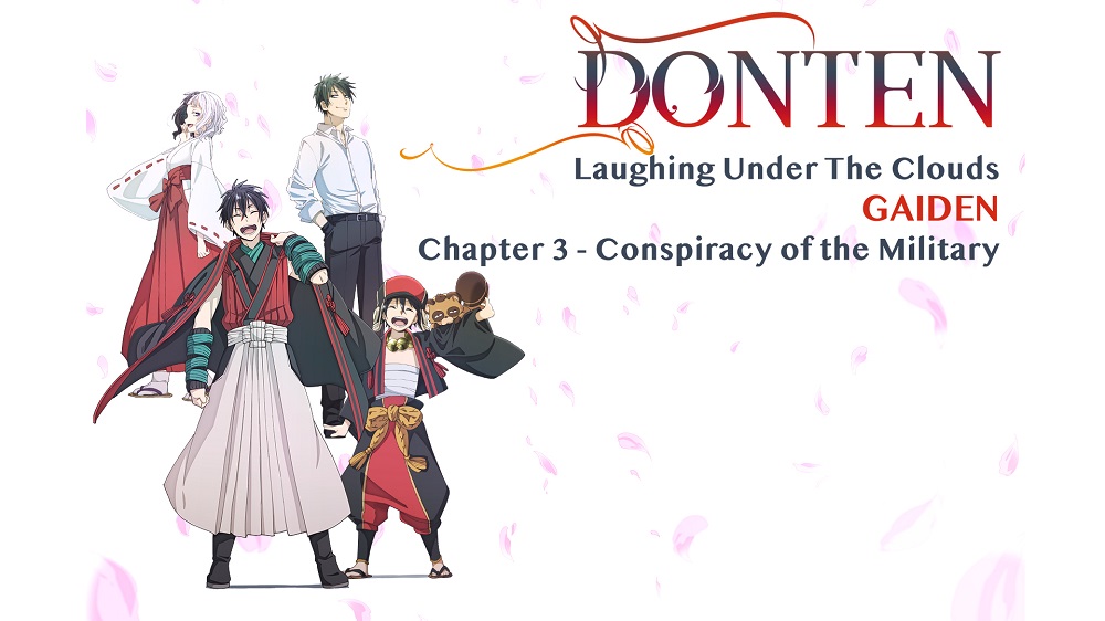 Cover image of Donten: Laughing Under the Clouds - Gaiden: Chapter 3 - Conspiracy of the Military (Dub)