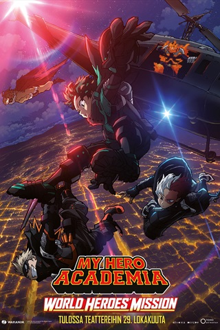 Boku no Hero Academia THE MOVIE: World Heroes' Mission (Dub) Poster