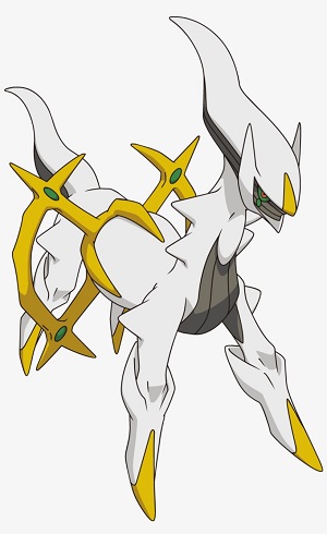 Poster of Pocket Monsters - The Hallowed God, Arceus