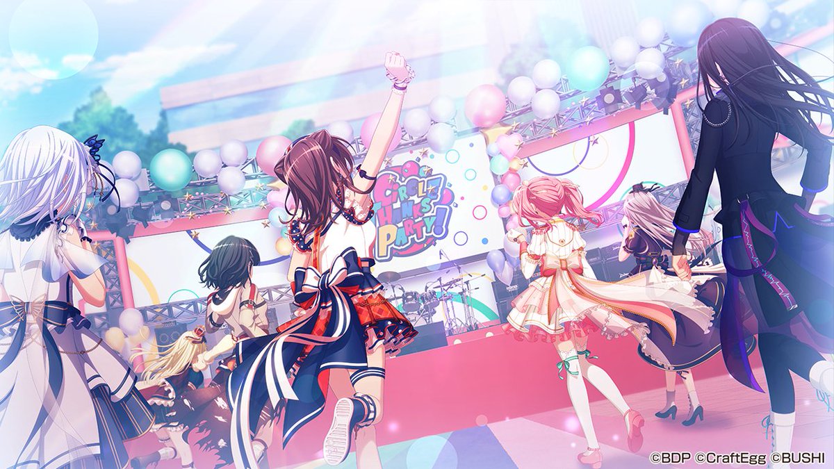 Cover image of BanG Dream! Girls Band Party! 5th Anniversary Animation -CiRCLE THANKS PARTY!-