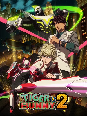 Poster of TIGER & BUNNY 2 Part 2 (Dub)