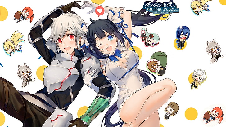 Cover image of Is It Wrong to Try to Pick Up Girls in a Dungeon? (Dub)