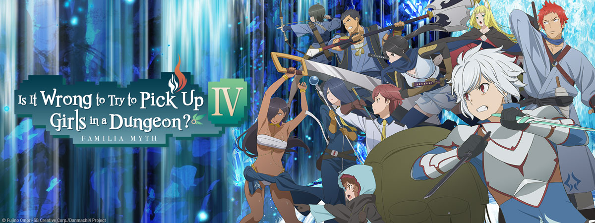 Cover image of Is It Wrong to Try to Pick Up Girls in a Dungeon? IV Part 2 (Dub)