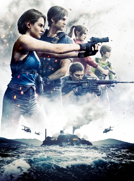 Poster of Resident Evil: Death Island