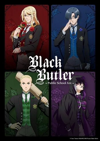Poster of Black Butler: Public School Arc (Dub)