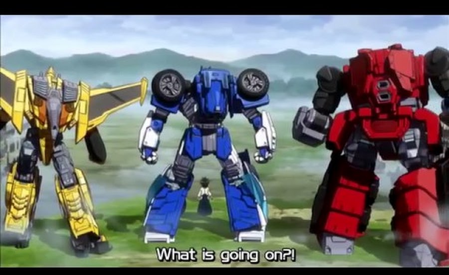 Cover image of Transformers Go!: Participation of Samurai