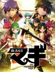 Poster of Magi: The Labyrinth of Magic
