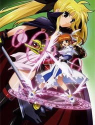 Poster of Mahou Shoujo Lyrical Nanoha (Dub)